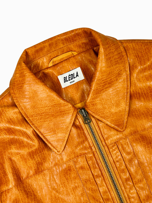 Paykan Leather Jacket - Butterscotch