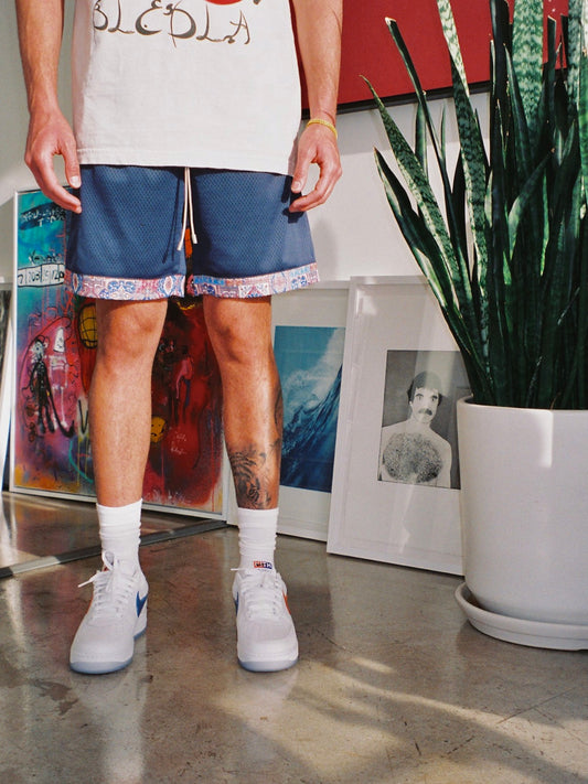 Kashan Hem Shorts - Navy