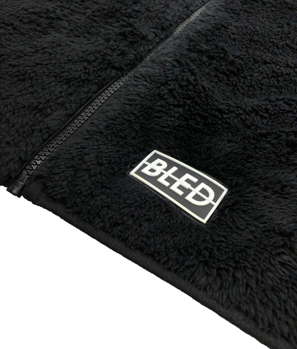 bled sherpa fleece jacket bledwear streetwear hype beast hype tracksuit track