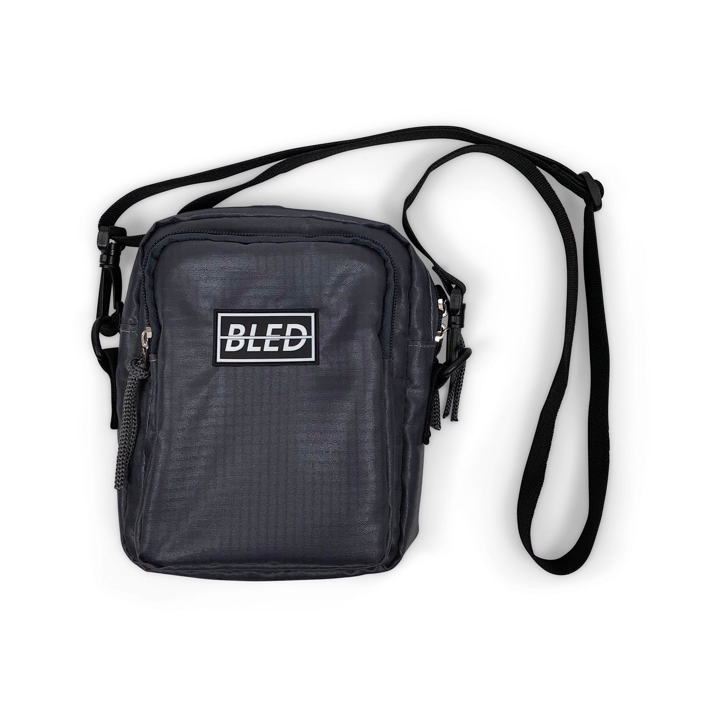 Bled bledwear Crossbody Streetwear Shoulder Sling Waist Bag Grey bodybag