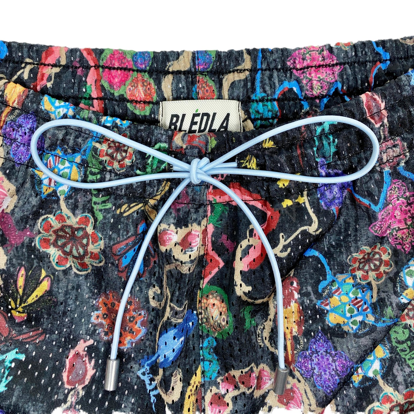Bledla Modern Persian Mesh Short Detail Black