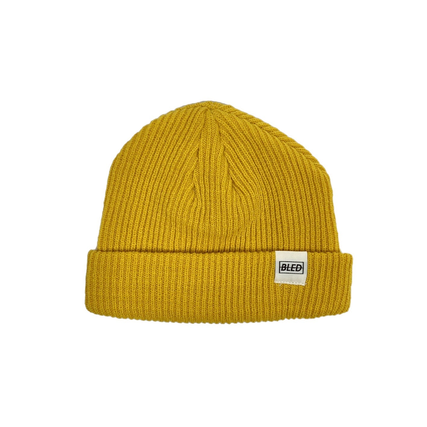 bled bledwear fisherman beanie gold mustard yellow streetwear hypebeast accessories mens headwear