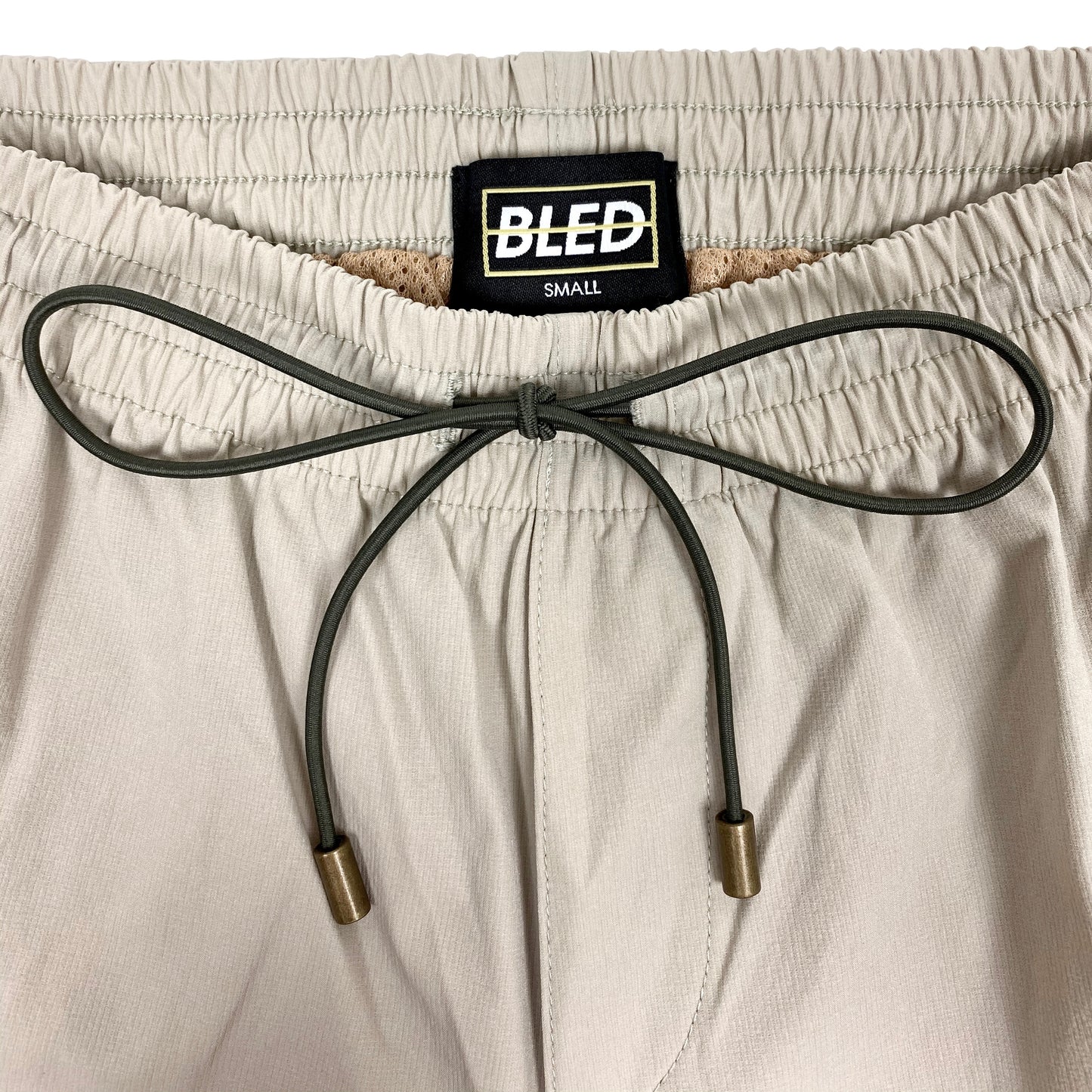 BLED-Clothing-Cargo Pant- Track Pant-Tan-Los Angeles-BLED LA-Trousers-Nylon Pant