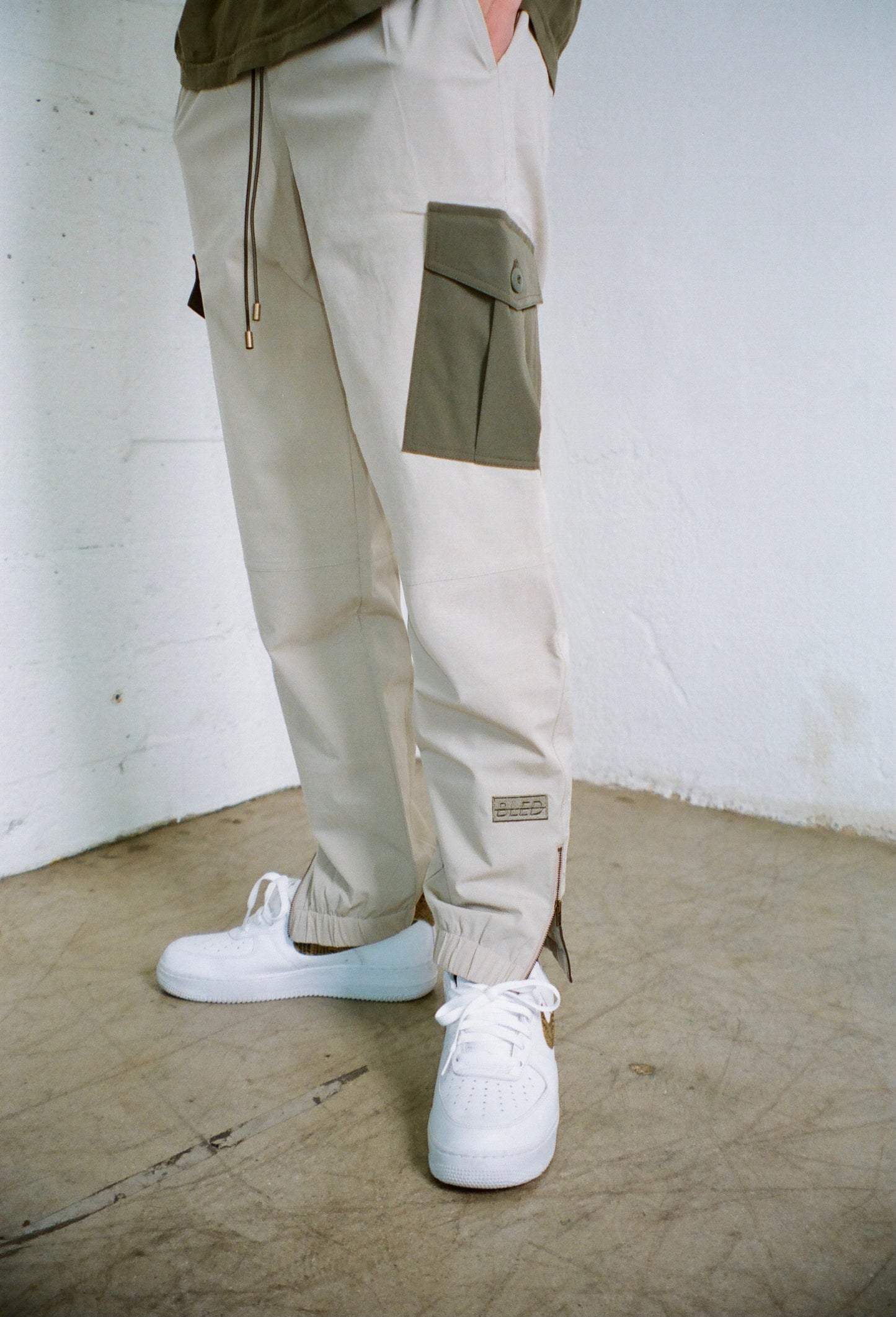 Angled Cargo Pant - Matte Tan