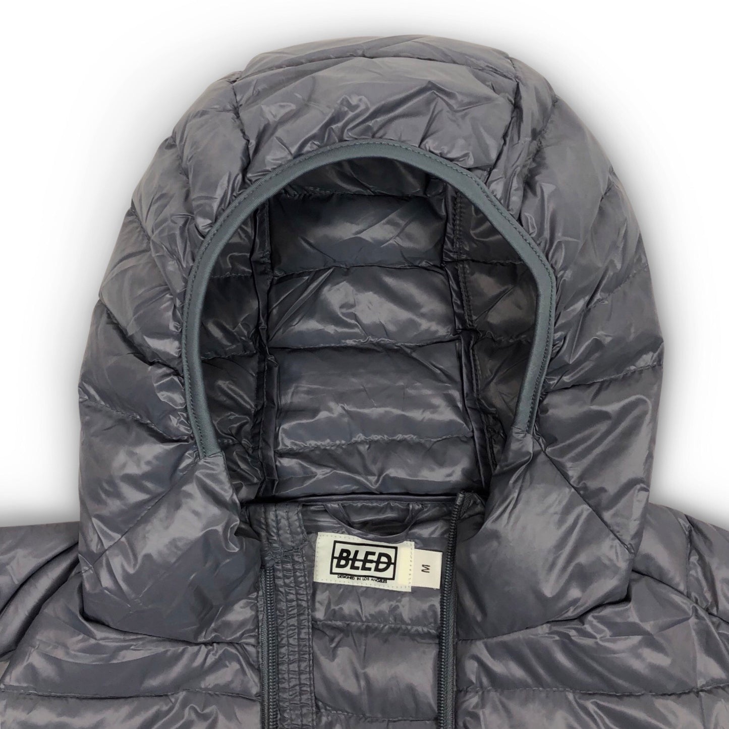 bled clothing bledwear los angeles streetwear windbreaker puffer jacket