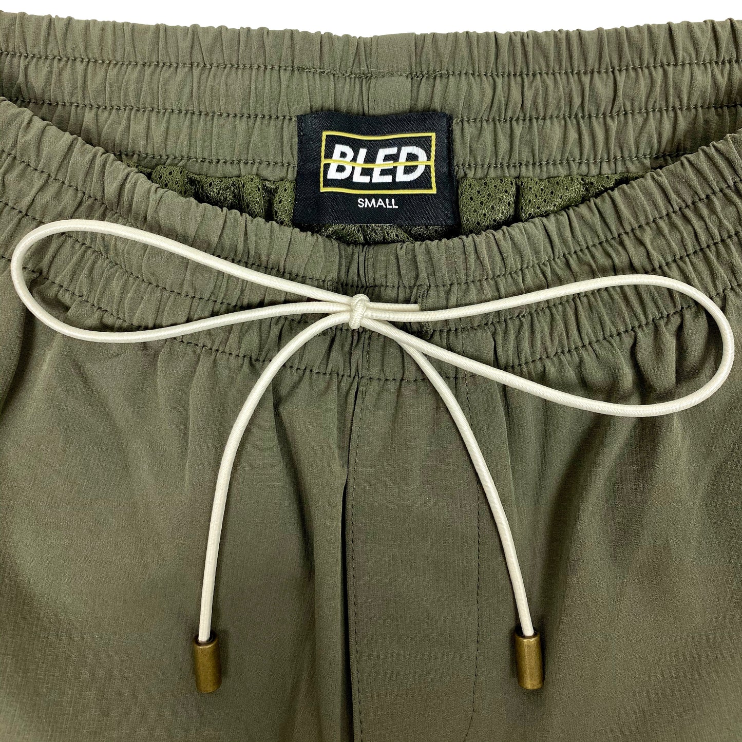 BLED-Clothing-Cargo Pant- Track Pant-Olive Green- Los Angeles-BLED LA-Trousers-Nylon Pant