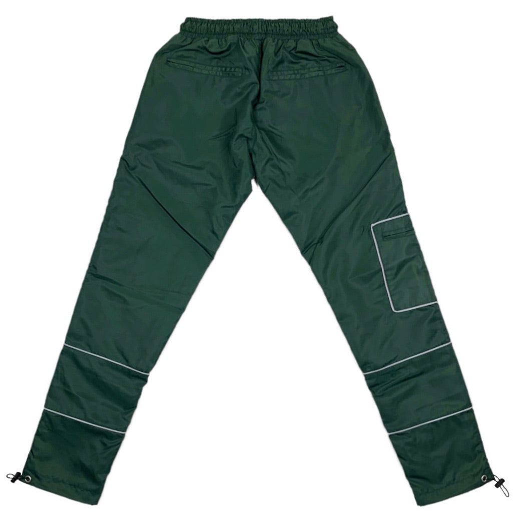 Reflective Nylon Pant - Brunswick Green