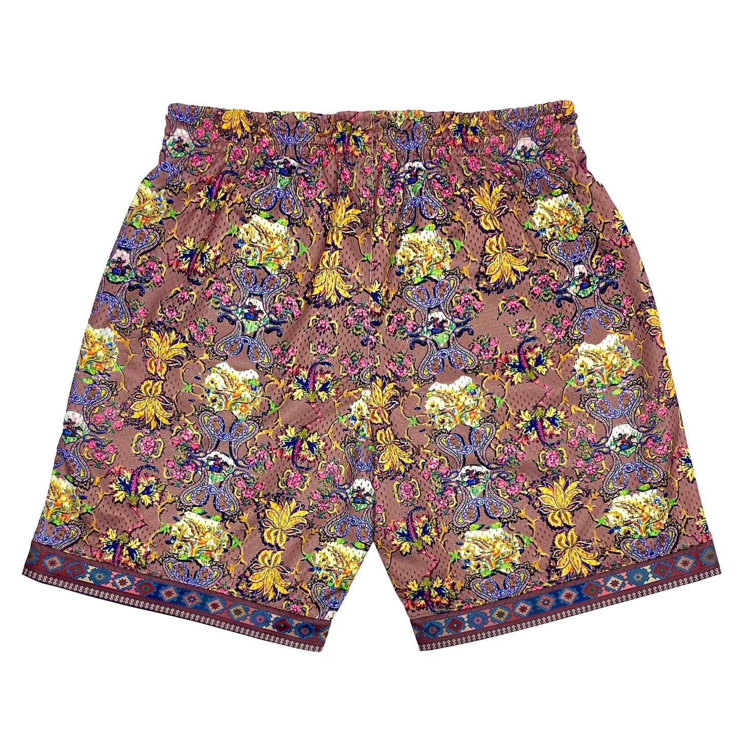 Bled-bledla-Persian Shorts-Iran Clothing-Mesh Shorts-Mosaic Shorts-Iranian Shorts-Los Angeles-Golestan Iran