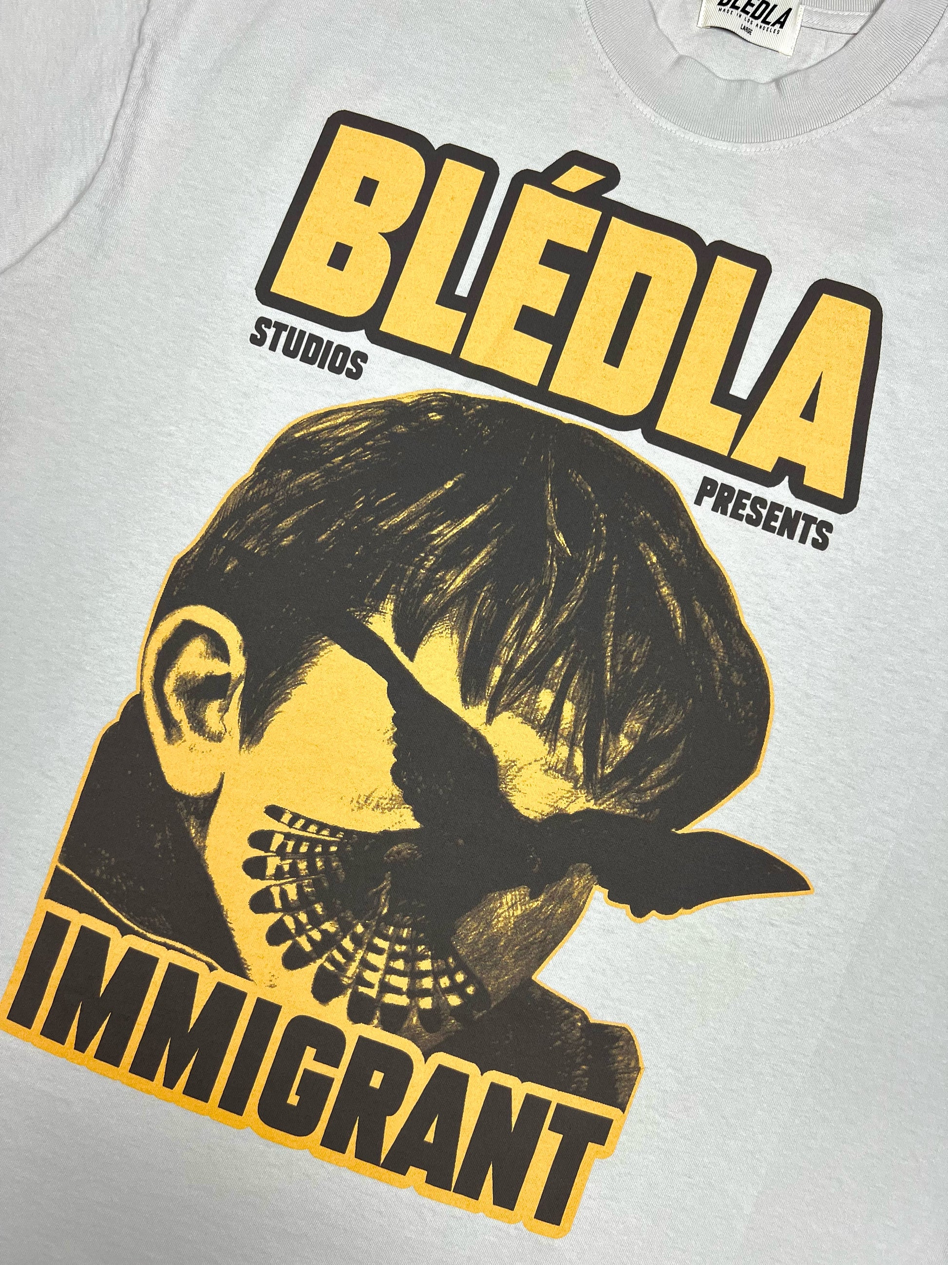 bledla-bled-bledla graphic tshirt-immigrant shirt-immigrant tee-movie poster tshirt-streetwear shirt-boxy shirt-los angeles-european-aesthetic tee