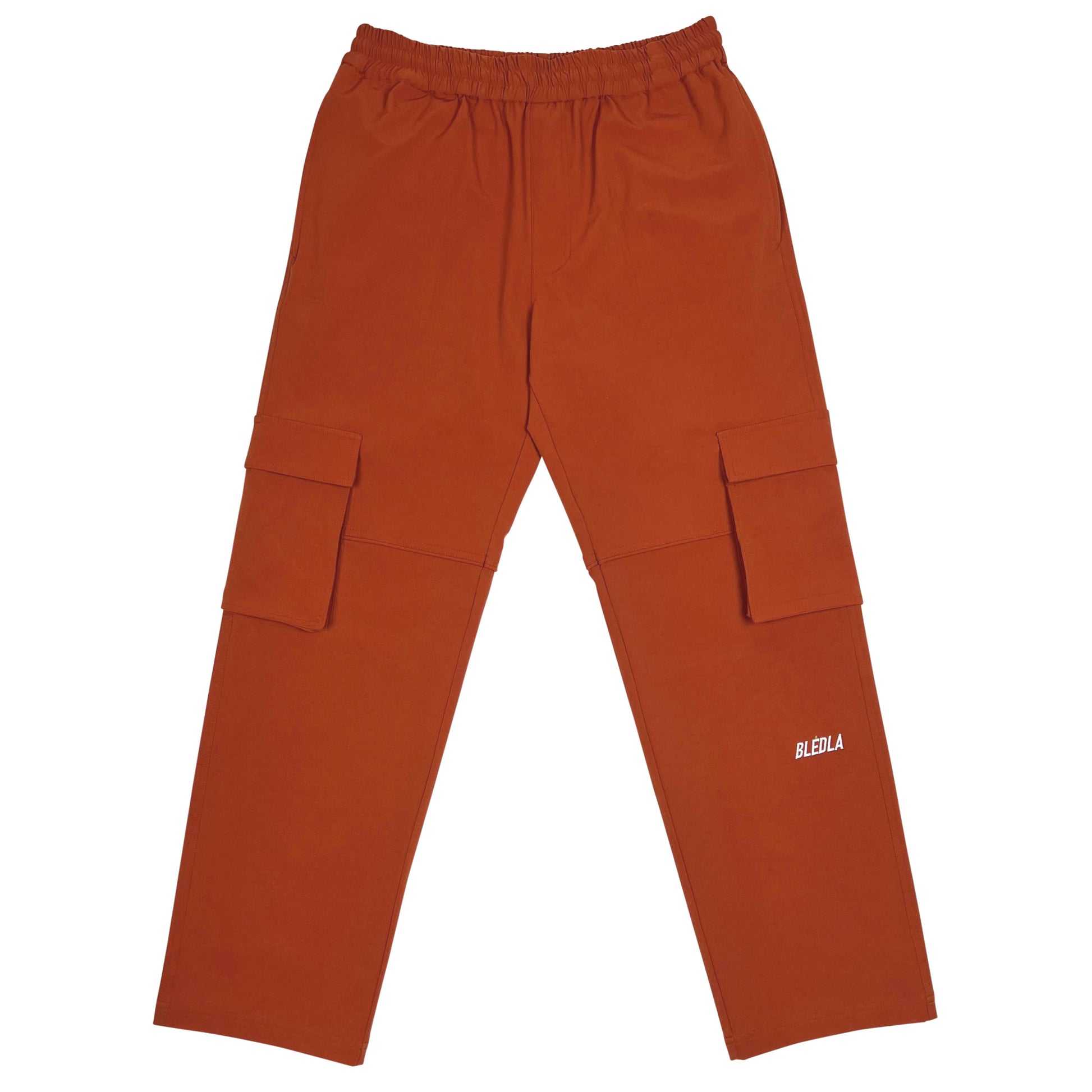 bledla-bled cargo pant-nylon cargo pant-burnt orange pant-burnt orange nylon pant-tech pant-utility tech cargo pants