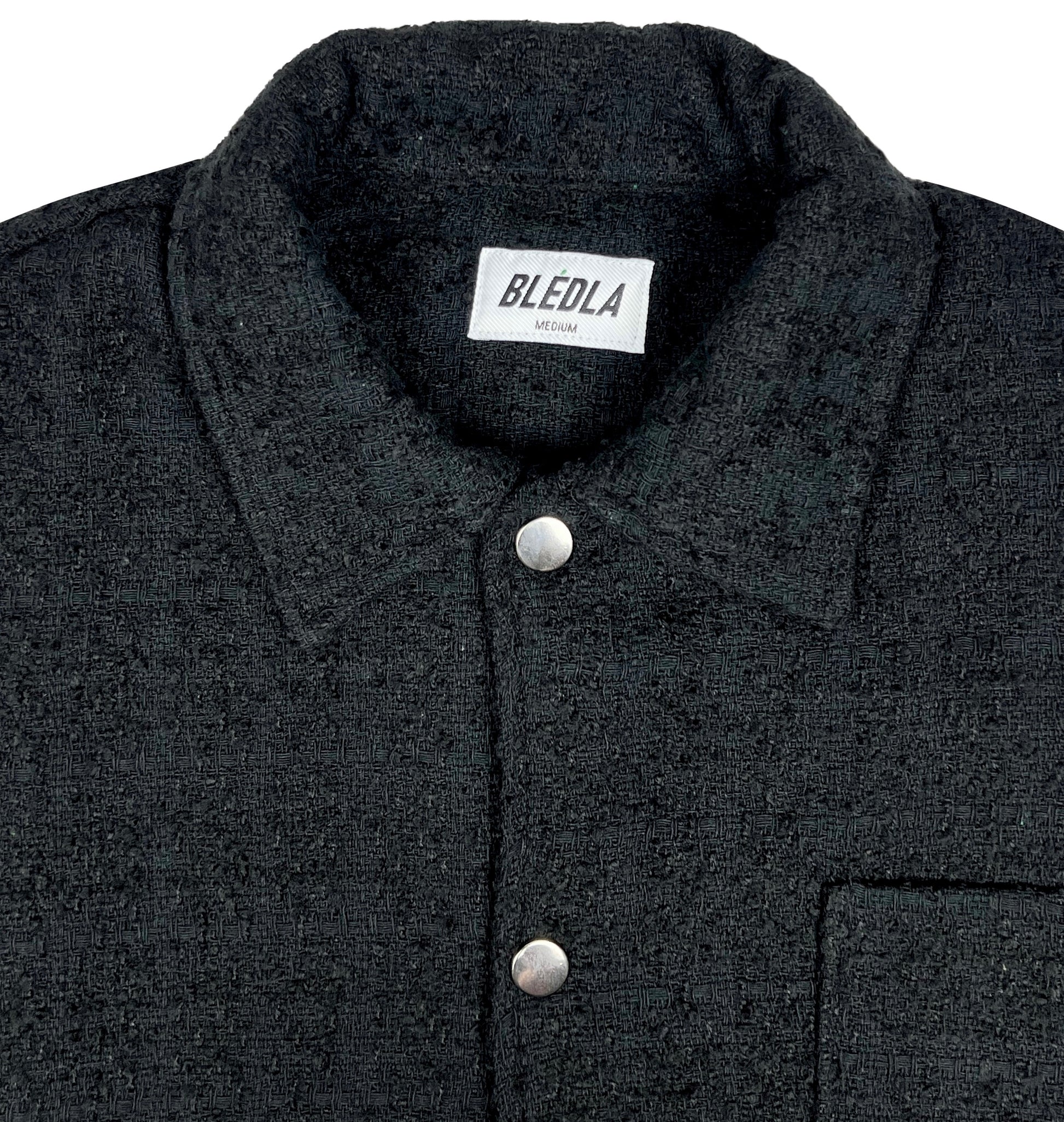 bledla-bled-textured shirt-textured overshirt-black textured shirt-long sleeve textured shirt-bledla clothing-bmw e30-luxury streetwear