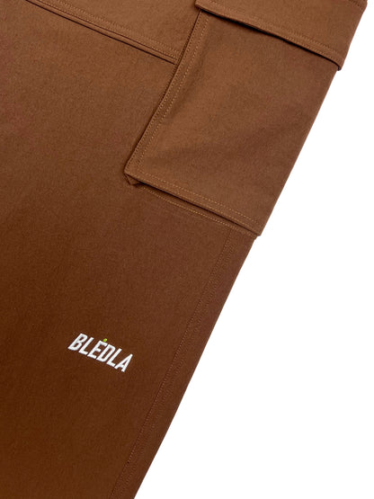 bledla-bled cargo pant-nylon cargo pant-mocha brown pant-brown nylon pant-tech pant-utility tech cargo pants-streewear pant