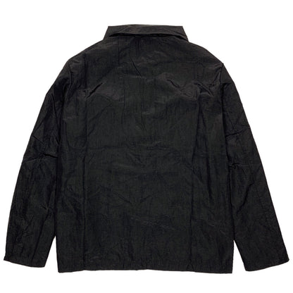 bled clothing nylon jacket overshirt black bledwear streetwear 