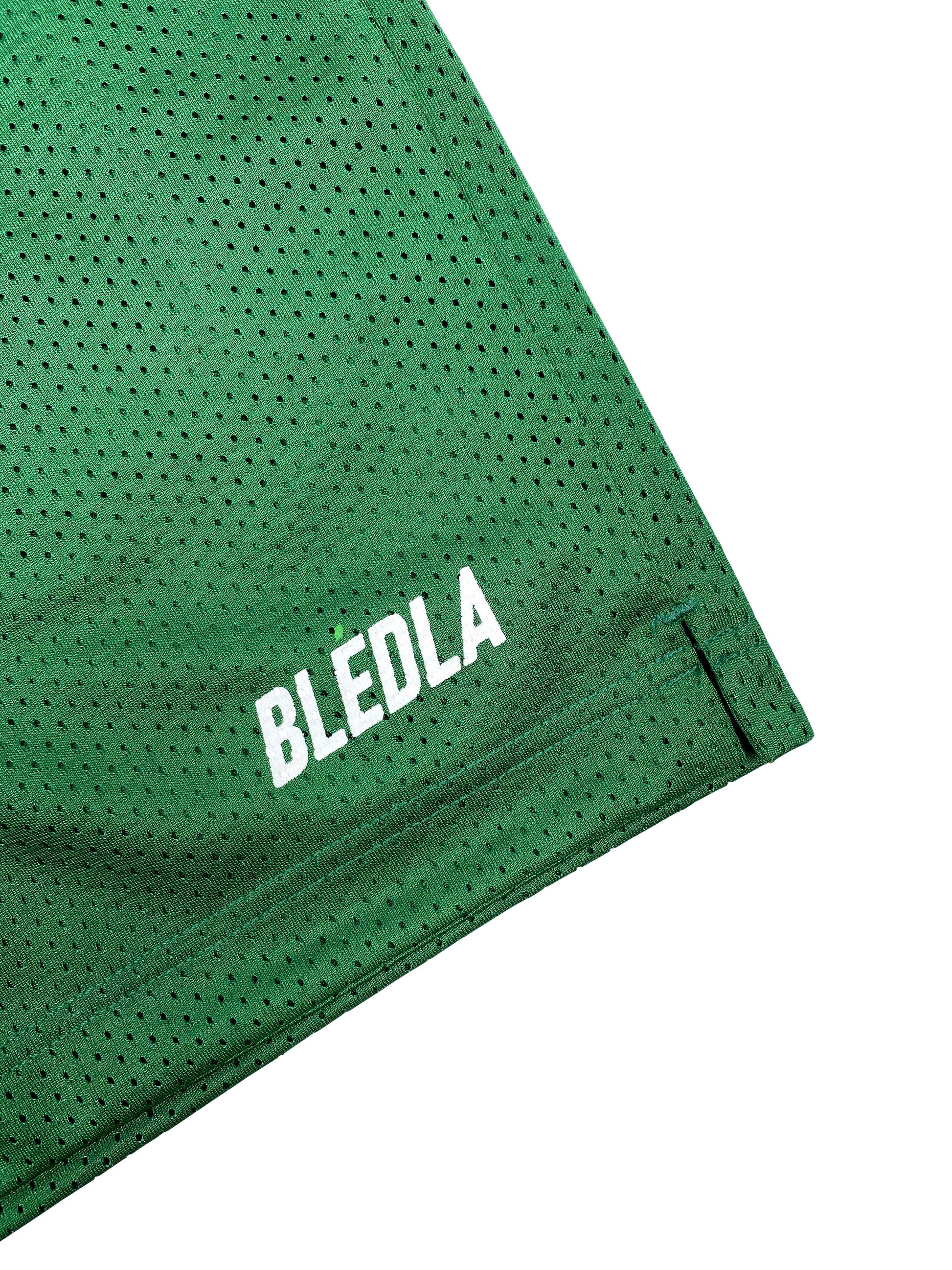 bled-bledla-basketball shorts-reversible short-reversible basketball shorts-green shorts-green mesh short