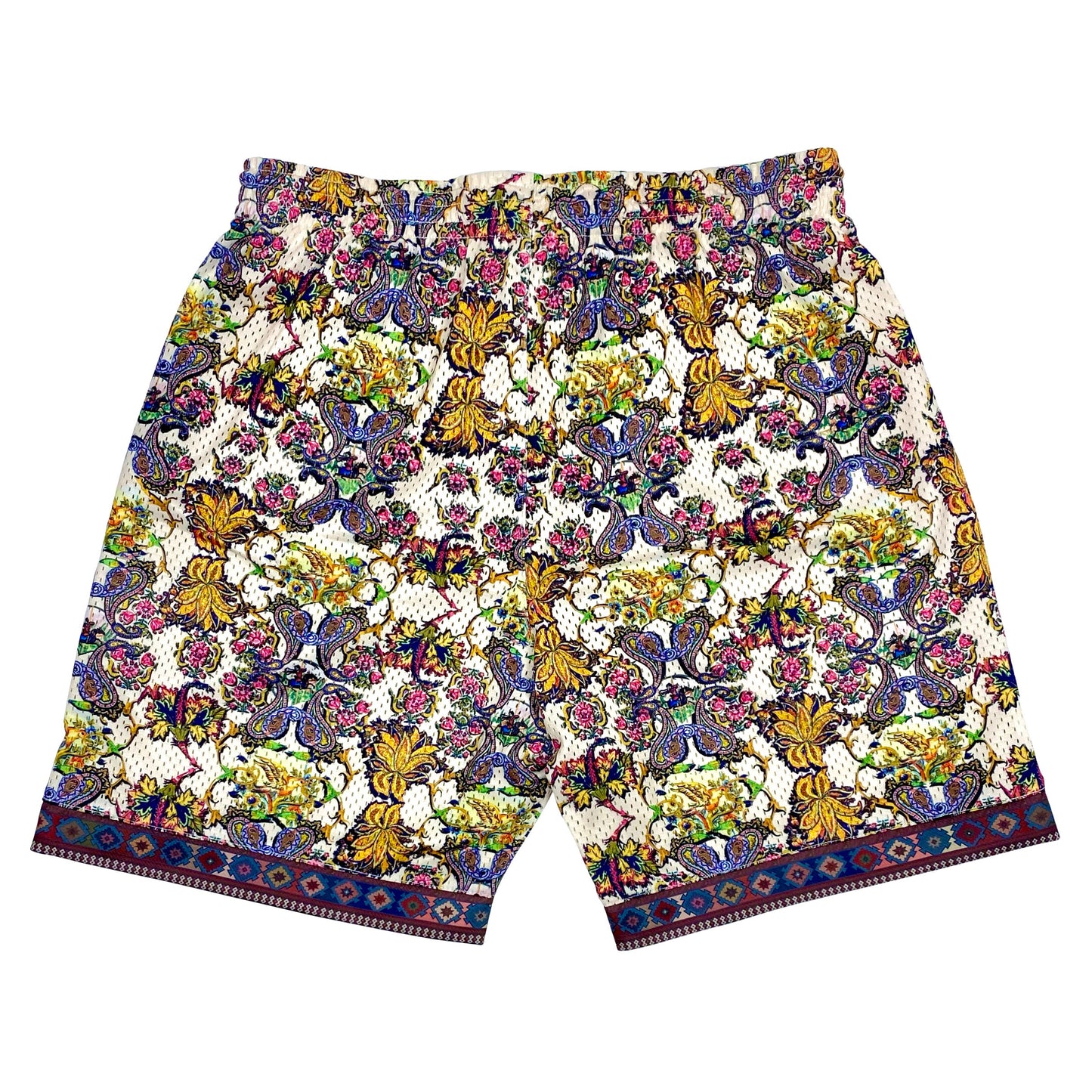 Bled-bledla-Persian Shorts-Iran Clothing-Mesh Shorts-Mosaic Shorts-Iranian Shorts-Los Angeles