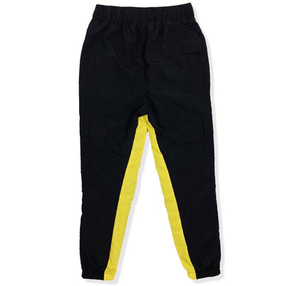 Stealth Cargo Track Pant - Black/Yellow Bledwear Bled