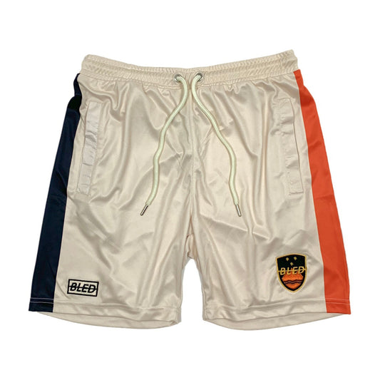 Footballer Training Shorts - Orange/Cream