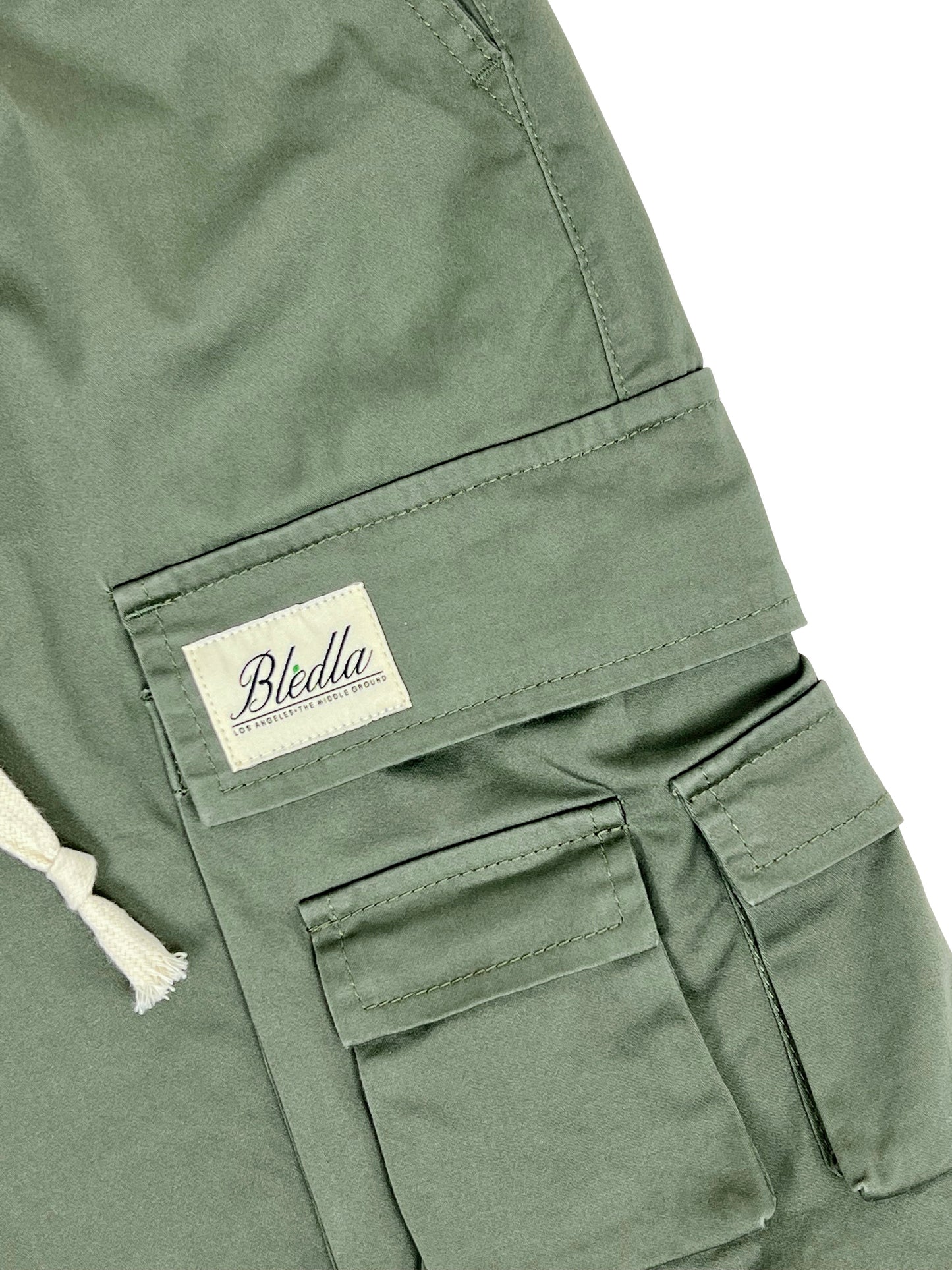 Bledla Multi Cargo Cotton Pant-Sage Green Cotton Cargo Pants-Multi Pocket Pant-Bled Streetwear Pant-Bled Pant-Drawstring Cargo Pant-Vintage Cargo Pant-Olive Cargo Pants