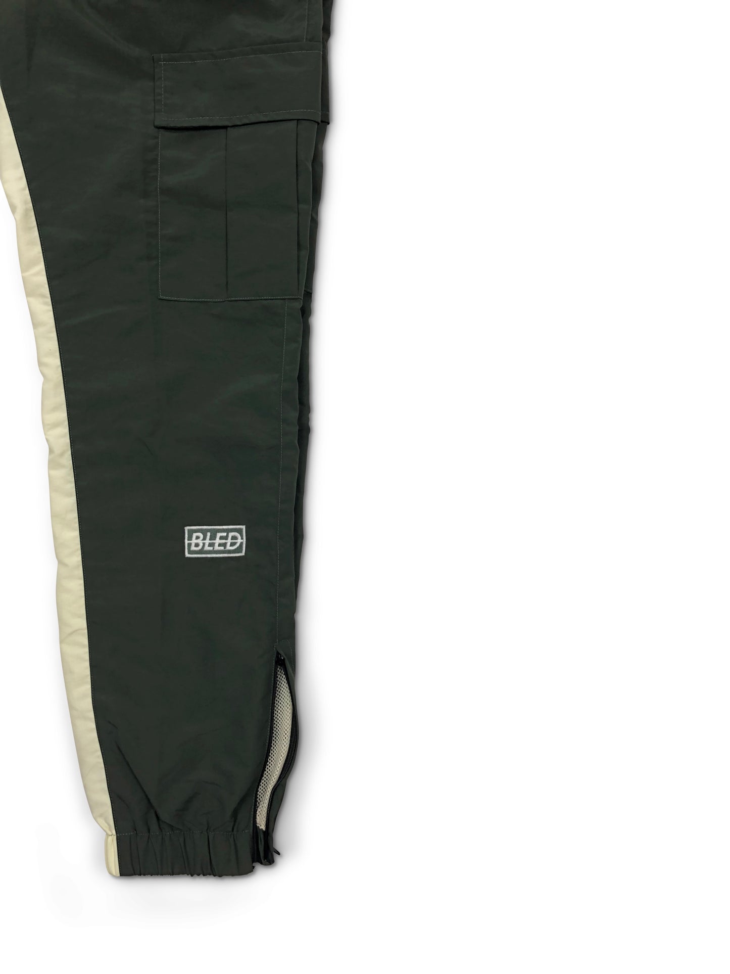 Bled Bledwear Tracksuit Track Pant Cargo Pocket Nylon Streetwear Stealth Hypebeast Highsnobiety