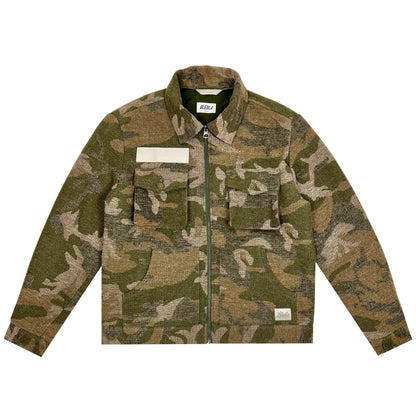 Bledla Jacket-Wool Jacket Camo-Camo Jacket-Camouflage Jacket-Vintage Camo Jacket-Military Jacket-Army Jacket-Bled Jacket-Persian Jacket