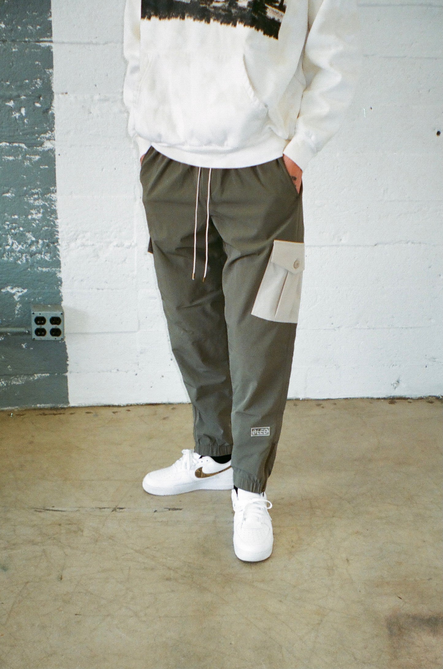 Angled Cargo Pant - Matte Olive