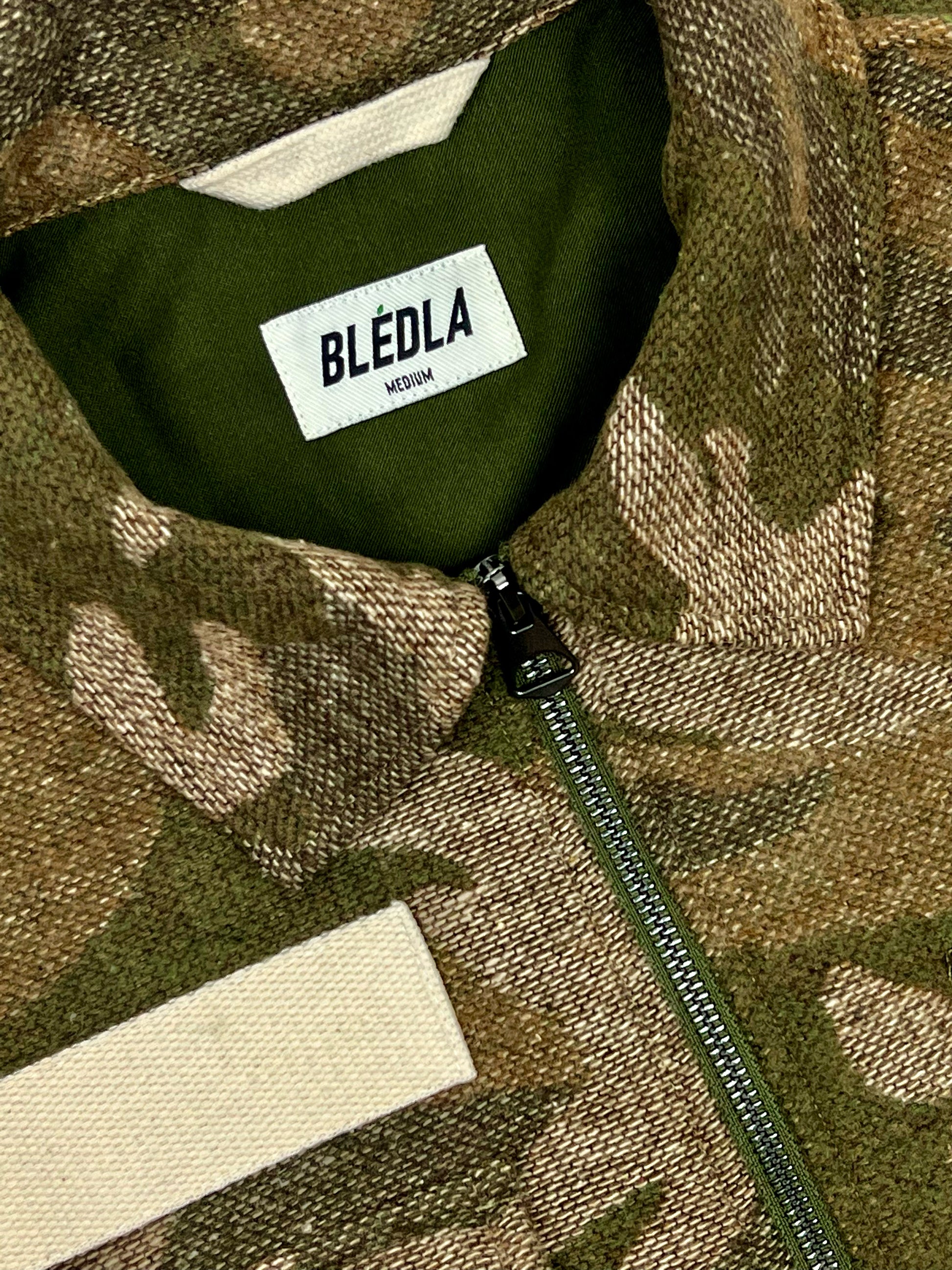 Bledla Jacket-Wool Jacket Camo-Camo Jacket-Camouflage Jacket-Vintage Camo Jacket-Military Jacket-Army Jacket-Bled Jacket-Persian Jacket