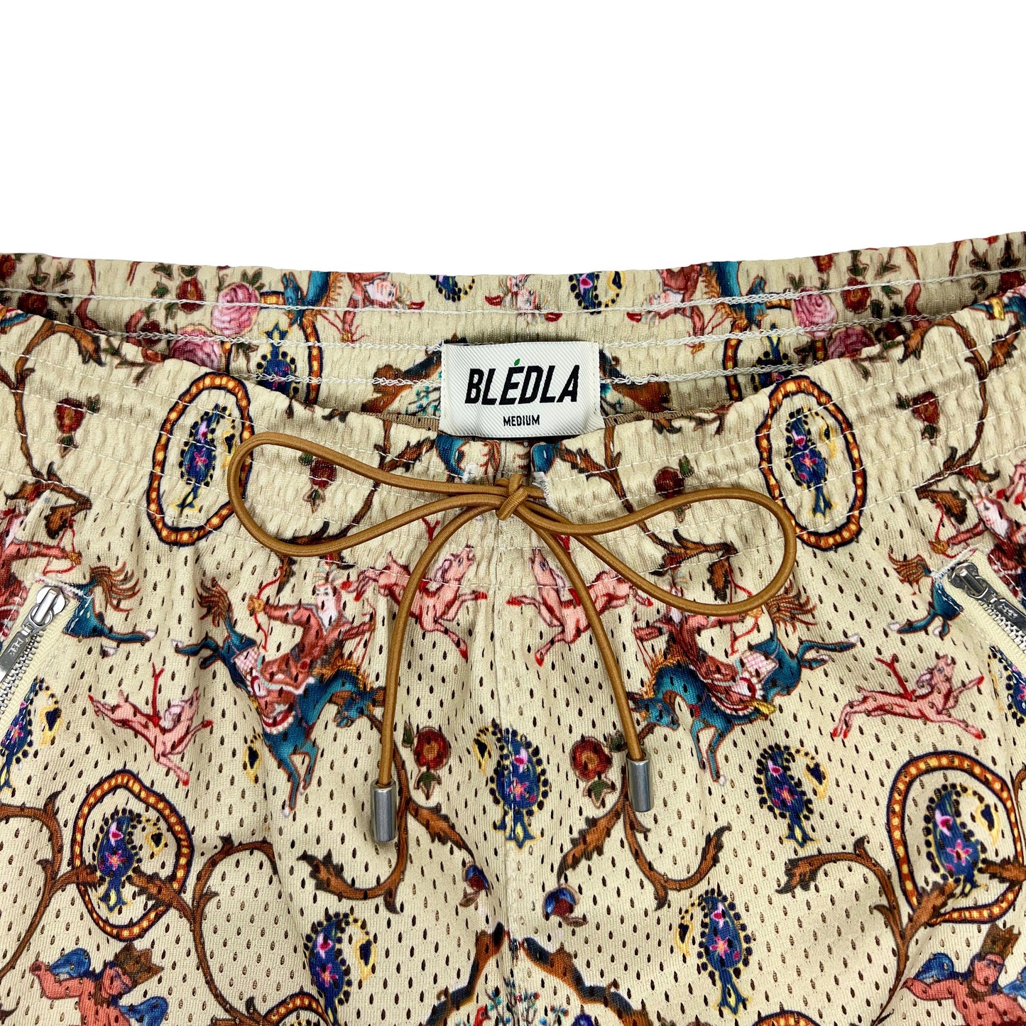 BLEDLA-BLED-Mesh Shorts-Basketball Shorts-Persian Shorts-Mosaic-Iran Short-Iran Clothing-Persian Rug Shorts-Streetwear-Luxury Shorts