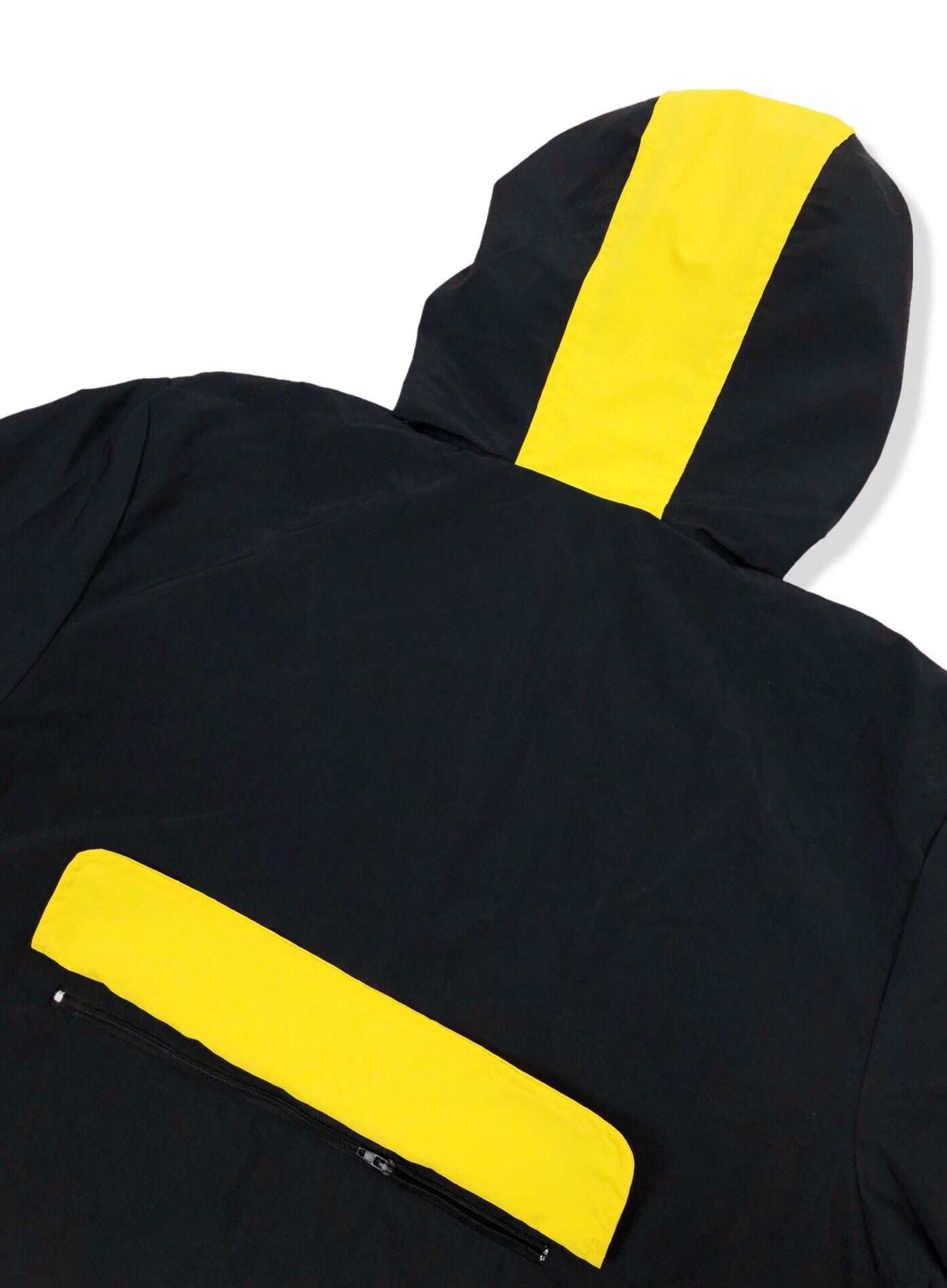 Stealth Hooded Track Jacket - Black/Yellow Bledwear Bled