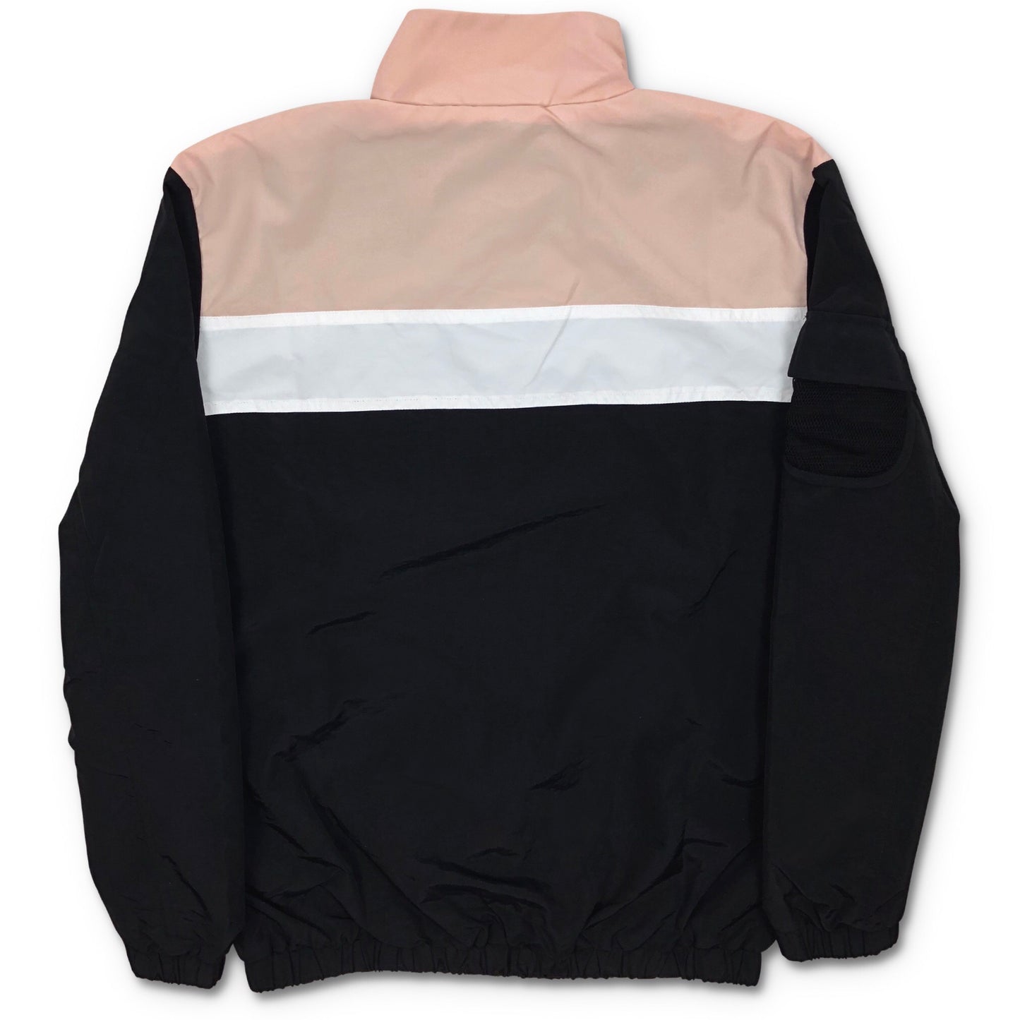 Coral Pink Black White Tracksuit Windbreaker Bledwear Jacket Hypebeast Streetwear